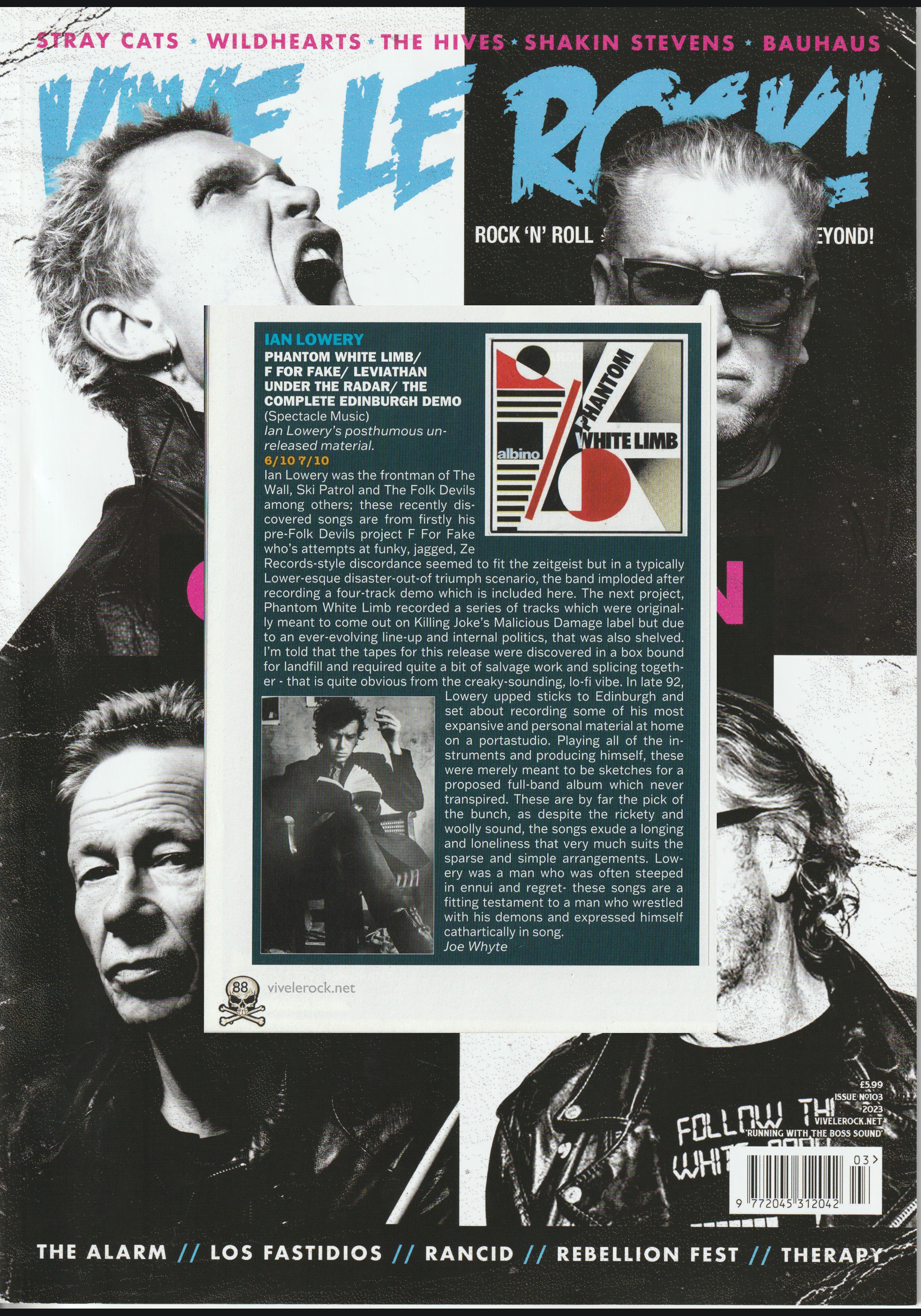 Vive le Rock Magazine Review June,2023
